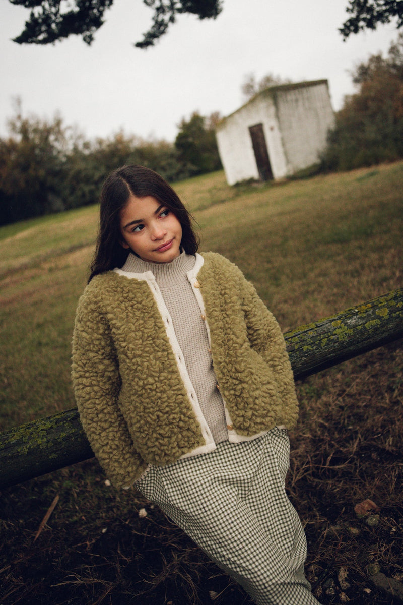 Bebe Organic Lane Coat - Cypress - 3Y, 4Y, 6Y, 8Y – Rabbit Hall