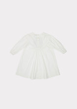 Load image into Gallery viewer, Caramel Coral Dress - White Cotton - 4Y Last Ones