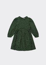 Load image into Gallery viewer, Caramel Earth Dress - Evergreen Spot - 4Y, 6Y