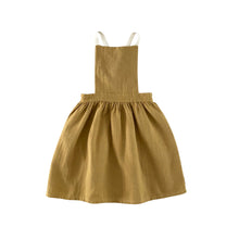 Load image into Gallery viewer, Liilu MINA Apron - Rustic Check, Pistachio, Toffee - 4Y