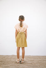 Load image into Gallery viewer, Liilu MINA Apron - Rustic Check, Pistachio, Toffee - 4Y
