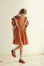 Load image into Gallery viewer, Caramel Orca Dress - Rust Dot - 3Y,4Y