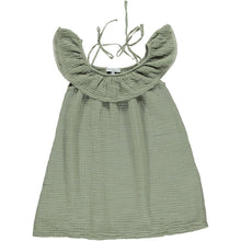 Load image into Gallery viewer, Bebe Organic Birgita Dress - Khaki 3Y Last One