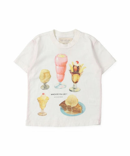 Go To Hollywood Vintage Tenjiku Sweets Riot T-shirt - White - 100cm, 110cm, 120cm