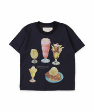 Load image into Gallery viewer, Go To Hollywood Vintage Tenjiku Sweets Riot T-shirt - Black - 100cm, 110cm