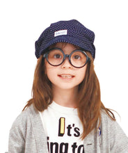 Load image into Gallery viewer, Denim Dungaree Polka Dot Patched Cap - M (54-56cm) Only