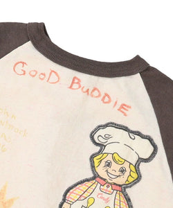 Denim Dungaree Good Buddie LS T-shirt - 120cm Last One