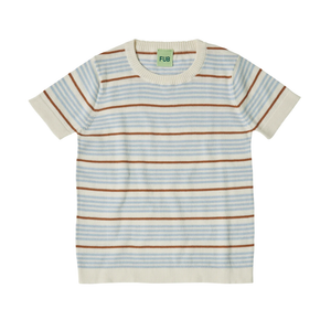 Fub Striped T-shirt - Ecru/Cloud - 100cm, 110cm, 120cm, 130cm
