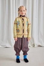 Load image into Gallery viewer, Misha&amp;Puff Cross Stitch Bjorn Cardigan - 3Y, 4Y, 5Y, 6Y, 8Y