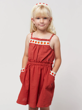 Load image into Gallery viewer, Bobo Choses Tomato Woven Top - 4/5Y Last One