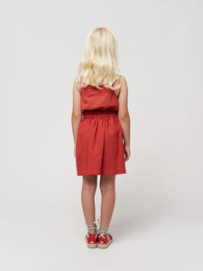 Bobo Choses Tomato Woven Top - 4/5Y Last One