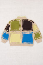Load image into Gallery viewer, Misha&amp;Puff Cross Stitch Crochet Jacket - 4Y, 6Y, 8Y