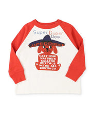 Load image into Gallery viewer, Denim Dungaree SUPER L/S Tee - 125cm, 135cm