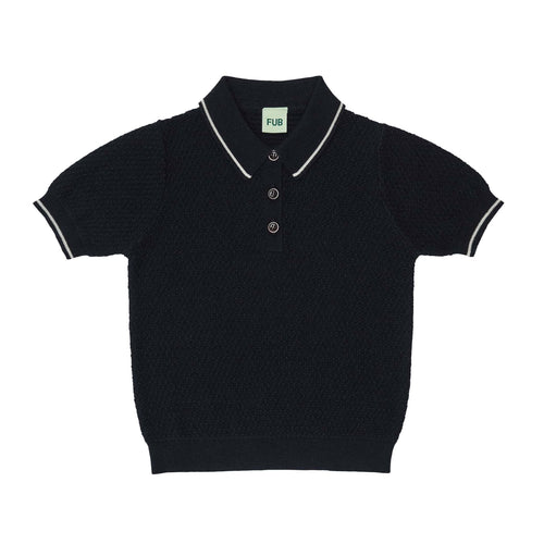 Fub Pique Polo - Dark Navy - 90cm, 100cm
