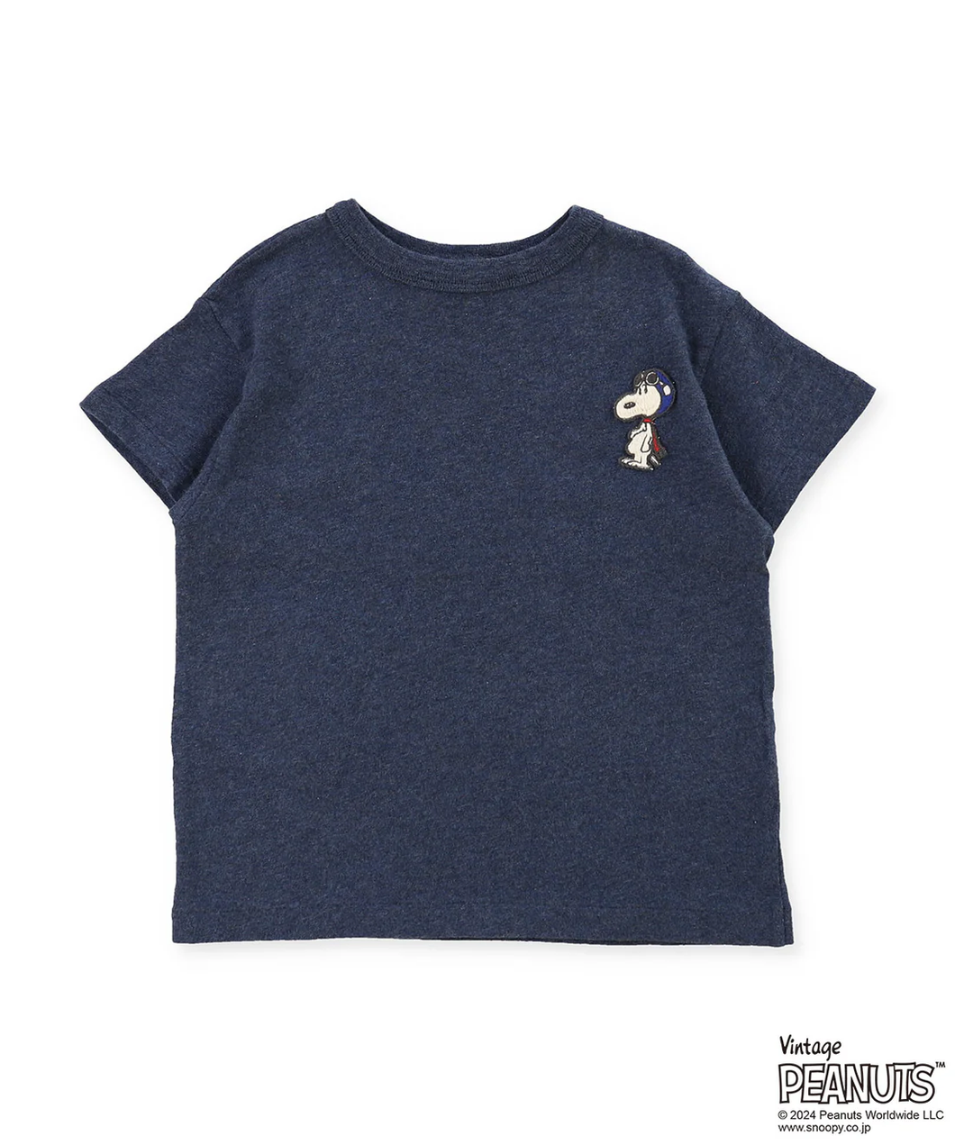 Denim Dungaree Snoopy Hello Tee - 120cm, 130cm
