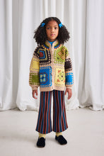 Load image into Gallery viewer, Misha&amp;Puff Cross Stitch Crochet Jacket - 4Y, 6Y, 8Y