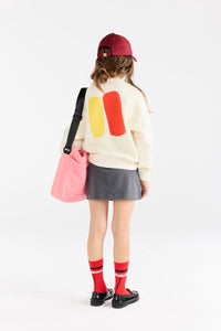 The Animals Observatory Dark Grey Swan Skirt - 4Y, 6Y, 8Y