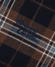 Load image into Gallery viewer, Groovy Colors Wool Plaid Band Collar GRAFFITI shirt - 125cm, 135cm