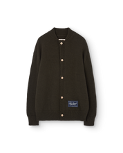 Load image into Gallery viewer, The Animals Observatory Dark Olive Gecko Cardigan - 4Y, 6Y, 8Y