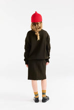 Load image into Gallery viewer, The Animals Observatory Dark Olive Gecko Cardigan - 4Y, 6Y, 8Y