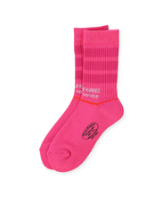 Load image into Gallery viewer, Dedim Dungaree Standard Service Socks - Black/Red Pink/Blue Black