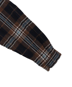Groovy Colors Wool Plaid Band Collar GRAFFITI shirt - 125cm, 135cm