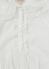 Load image into Gallery viewer, Caramel Angelica Dress - White - 3Y, 4Y, 6Y