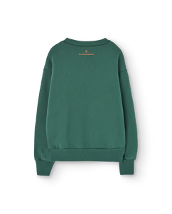 The Animals Observatory Love Green Bear Sweatshirt - 3Y, 4Y, 6Y, 8Y