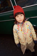 Load image into Gallery viewer, Misha&amp;Puff Cross Stitch Bjorn Cardigan - 3Y, 4Y, 5Y, 6Y, 8Y