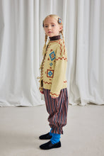 Load image into Gallery viewer, Misha&amp;Puff Cross Stitch Bjorn Cardigan - 3Y, 4Y, 5Y, 6Y, 8Y