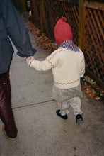 Load image into Gallery viewer, Misha&amp;Puff Cross Stitch Bjorn Cardigan - 3Y, 4Y, 5Y, 6Y, 8Y