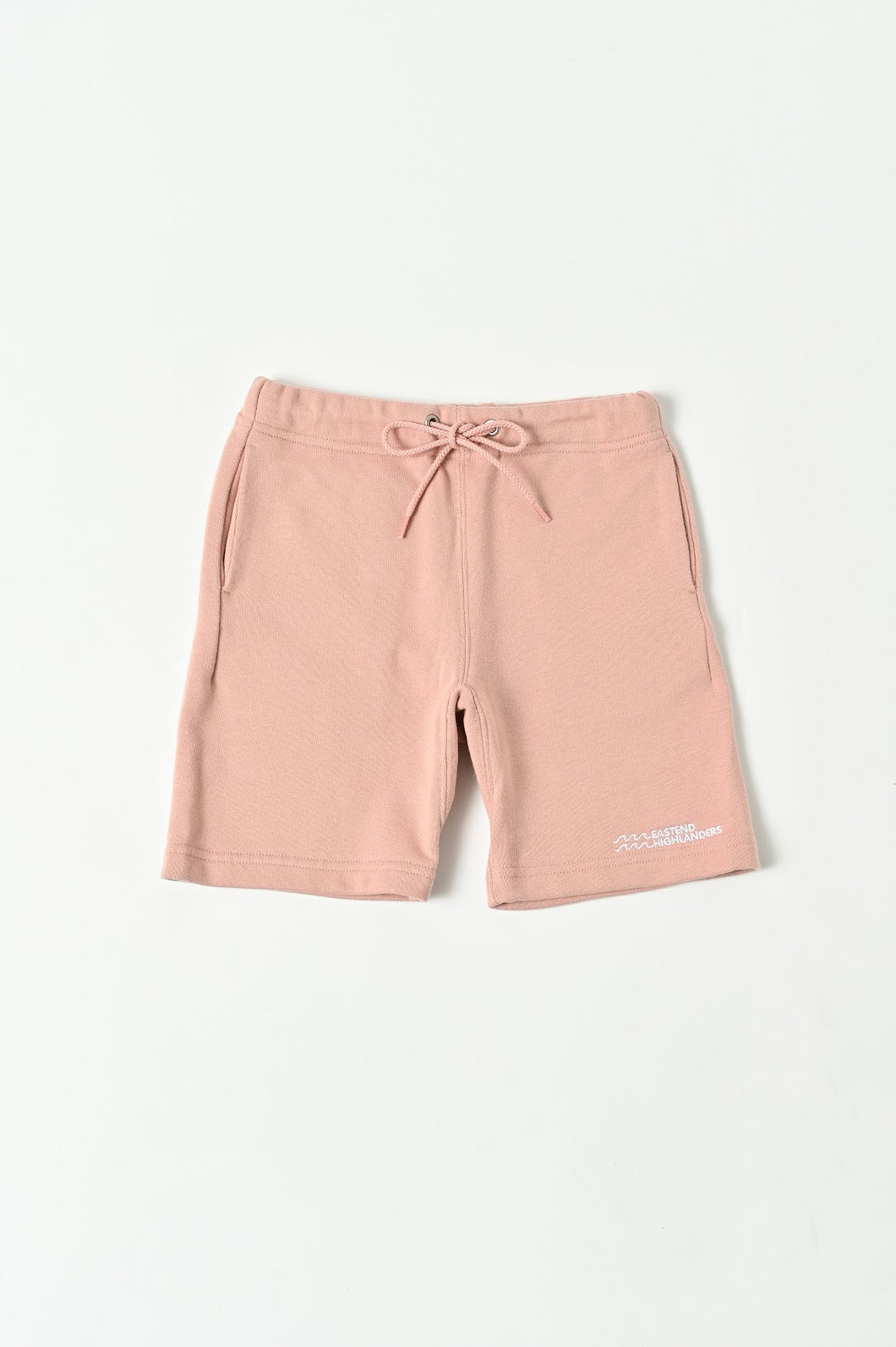East End Highlander Sweat Shorts - Salmon Pink- 110cm Last One