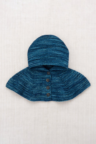 Misha & Puff Cate Capelet - Ocean Space Dye - 2/4Y, 4/8Y