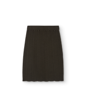 Load image into Gallery viewer, The Animals Observatory Dark Olive Lynx Knit Skirt - 4Y, 6Y, 8Y