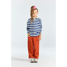 Load image into Gallery viewer, The Animals Observatory Stripes Navy Eel Polo Shirt - 3Y, 4Y, 6Y, 8Y