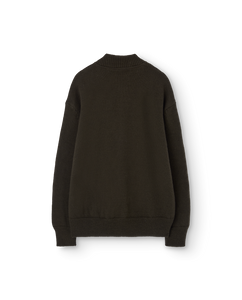 The Animals Observatory Dark Olive Gecko Cardigan - 4Y, 6Y, 8Y