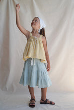 Load image into Gallery viewer, House of Paloma Edith Top - Lemon Vichy - 6Y Last One