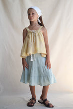 Load image into Gallery viewer, House of Paloma Edith Top - Lemon Vichy - 6Y Last One