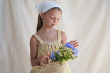 Load image into Gallery viewer, House of Paloma Edith Top - Lemon Vichy - 6Y Last One