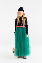Load image into Gallery viewer, The Animals Observatory Green Blowfish Maxi Skirt - 6Y, 8Y, 10Y