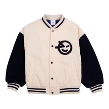 Load image into Gallery viewer, Wynken Lapine Bomber Jacket - Ecru/Navy - 3Y Last One