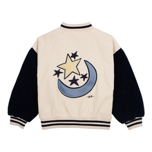 Load image into Gallery viewer, Wynken Lapine Bomber Jacket - Ecru/Navy - 3Y Last One