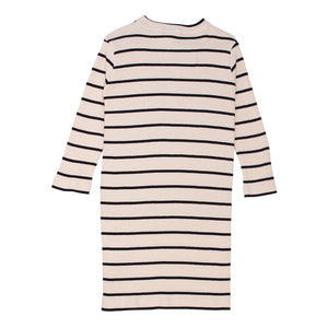 Wynken Luna Tube Dress - Ecru/Black - 3Y, 4Y