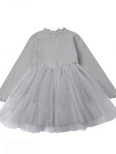 Load image into Gallery viewer, Donsje Peria Dress - Lavendar Grey - 2/3Y, 3/4Y, 4/5Y, 5/6Y