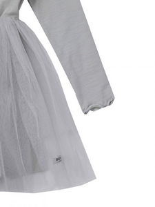 Donsje Peria Dress - Lavendar Grey - 2/3Y, 3/4Y, 4/5Y, 5/6Y