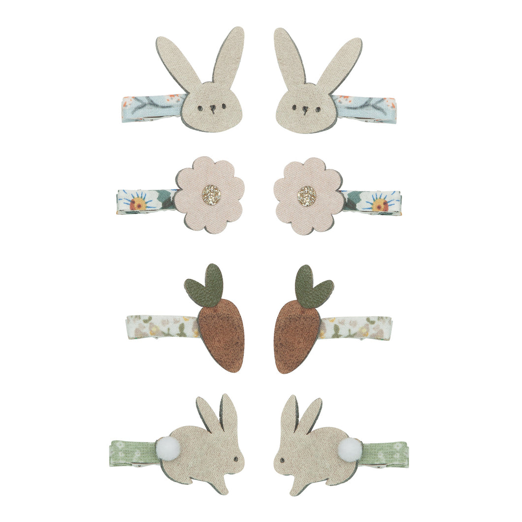 Mimi&Lula Bunny and Flower Clips