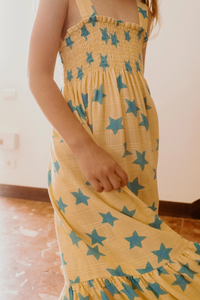 Tinycottons Starflowers Dress - 3Y