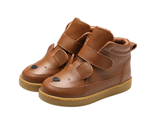 Donsje Mika Velcro Sneakers - Bear - 24, 25, 26, 27, 28