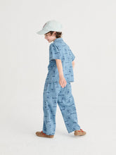 Load image into Gallery viewer, Bobo Choses Pickle The Dog All Over Denim Pants - 4/5Y, 6/7Y