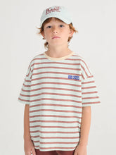 Load image into Gallery viewer, Bobo Choses Stripes T-shirt - 2/3Y, 4/5Y, 6/7Y, 8/9Y
